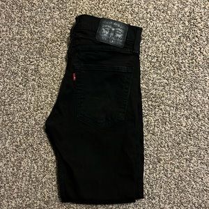 Men’s Black Levi Jeans